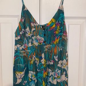 Floral Anthropologie Jumpsuit